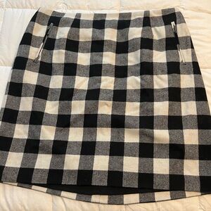 Talbots Black and white skirt size 16 women